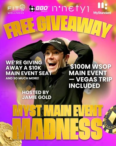 Enter for the chance to win a once in a life time opportunity to go to Vegas and compete in the WSOP Main Event