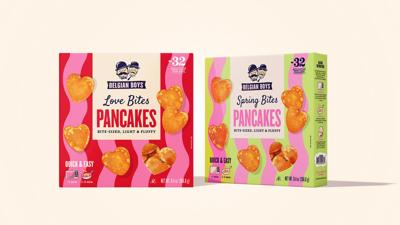 Crafted with premium, all-natural, non-GMO ingredients, Love Bites and Spring Bites Heart-Shaped Pancakes are quick and easy to prepare-ready in just one minute in the microwave. Whether for family breakfasts, romantic brunches, or festive gatherings, t...