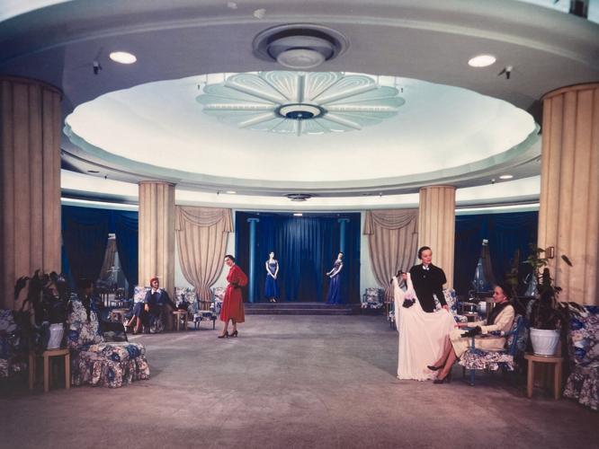 The glory days of Marshall Fields (photo courtesy of Elmhurst History Museum)