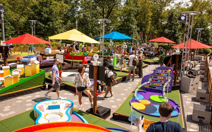 Pixar Putt returns to Polk Bros. Park at Navy Pier.