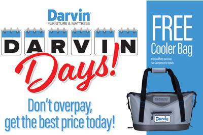 Darvin Days, save 50% storewide at Darvin Furniture & Mattress in Orland Park from June 3- 16!