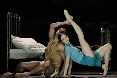The Joffrey Ballet opened its 69th season with the North American premiere of Cathy Marston's "Atonement."  (Photo by Admill Kuyler courtesy of The Joffrey Ballet)