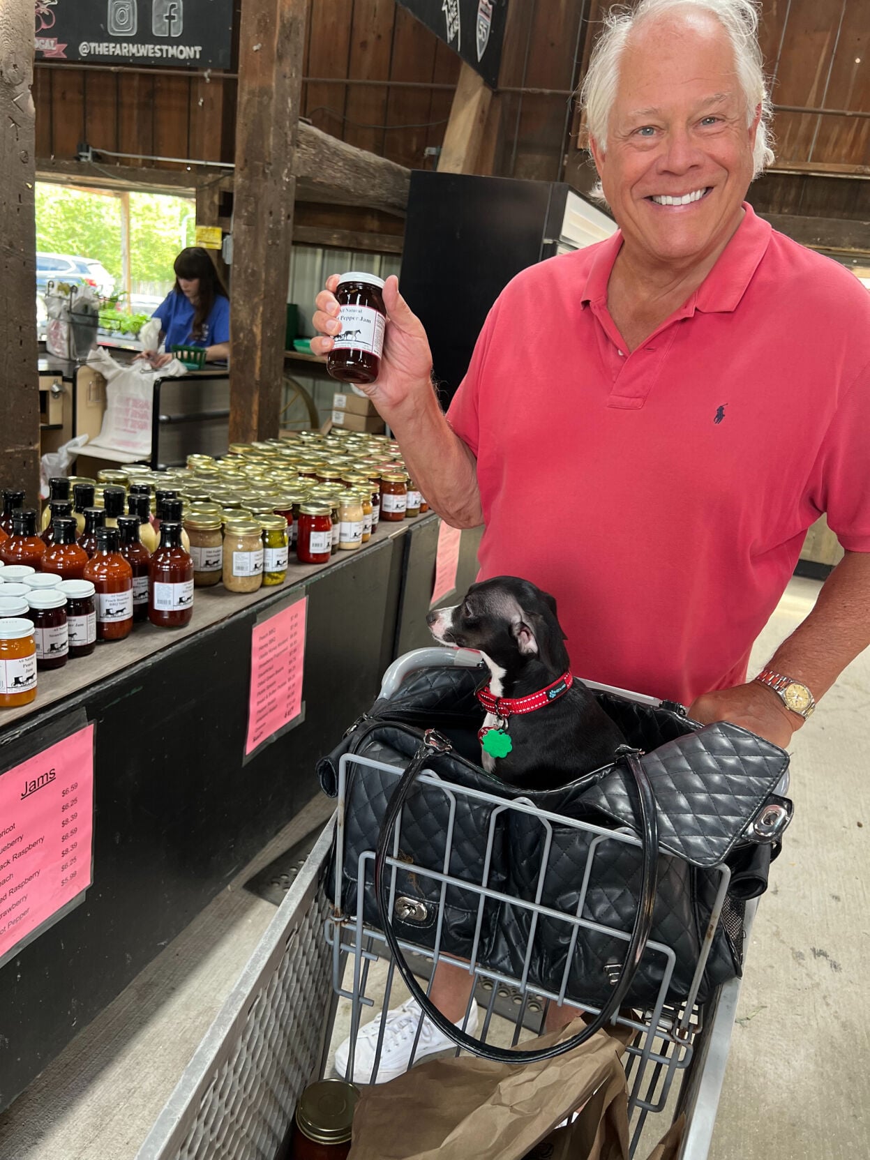 Preserves, honey and all types of salsa are sold at The Farm in Westmont, Illinois. (Candace Jordan photo)