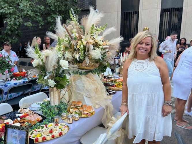 An elegant table at "Evening on Astor."