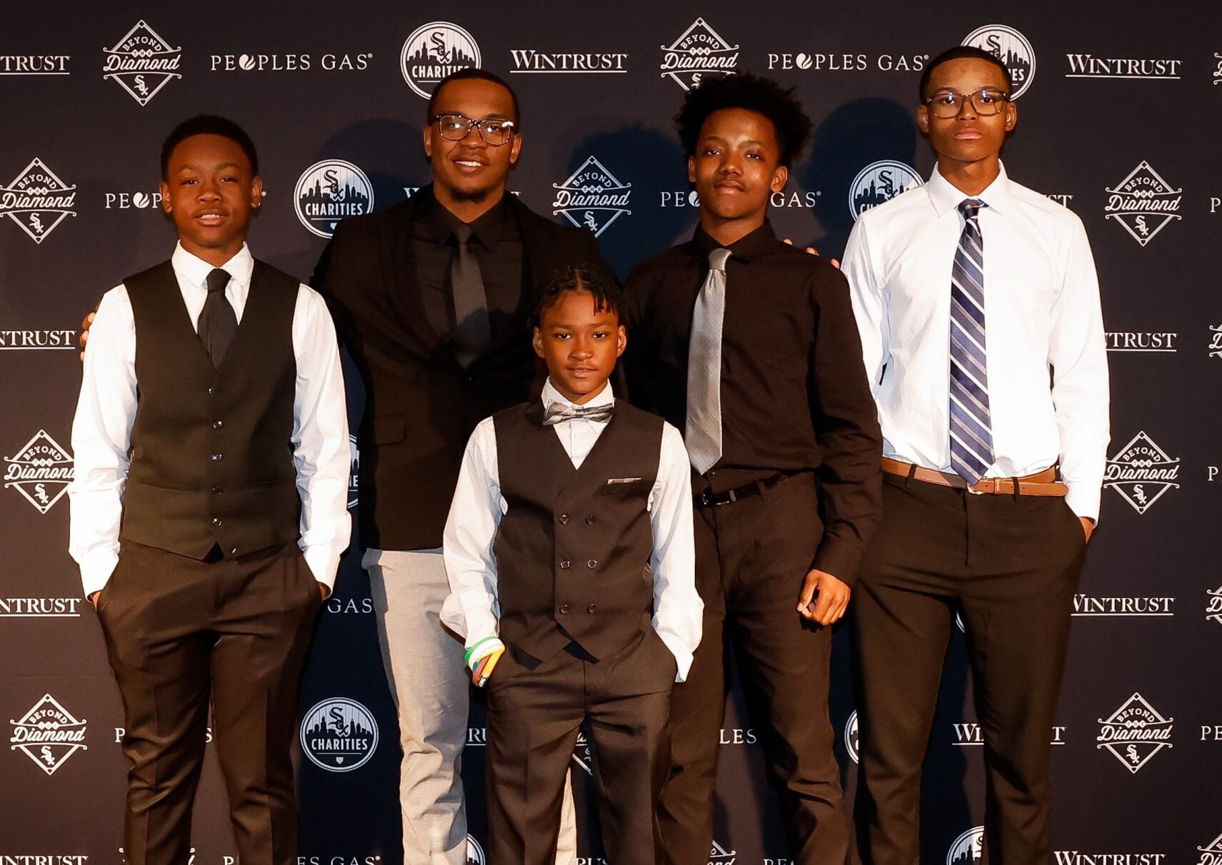 Young student/athletes of the White Sox ACE program.