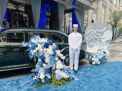 The Peninsula Chicago is one of two hotels that will hold onto its Michelin status. (Candace Jordan photo)