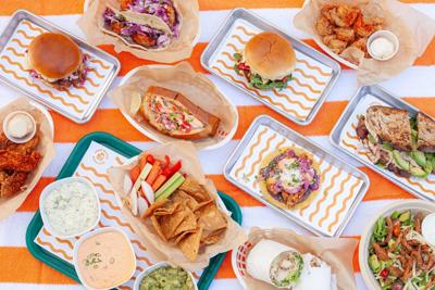 Honey Butter Beach Club, seafood and comfort food in Lincoln Park with beach vibes.
