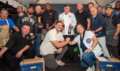 Winners and participants in Chicago Gourmet's 2025 Hamburger Hop. (Photo courtesy of Chicago Gourmet)