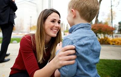 Make sure your kids know you have their back.