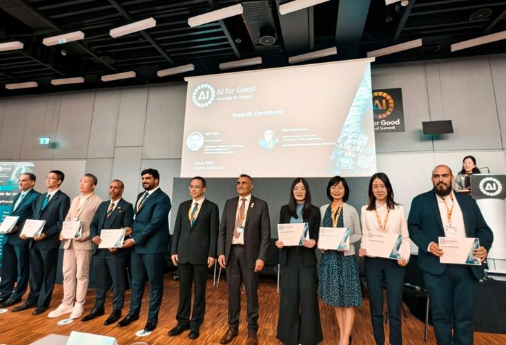 vivo was honored with the Best-Case Award in the accessibility category at the ITU AI for Good Global Summit.