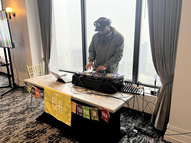 creativemornings chicago #acceptance event DJ Mike