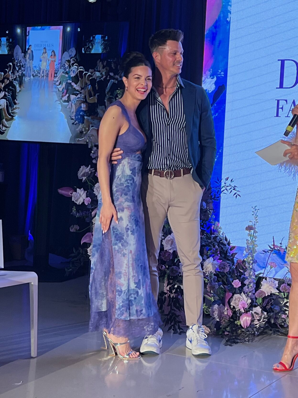 “Bachelor in Paradise” star Kenny Braasch and his wife Mari Pepin Braasch made a guest appearance. (Photo Candace Jordan)