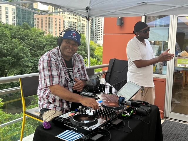 DJ World and friend.