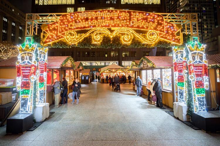 Christkindlmarket Chicago entrance. (Photo by James Walsh Photography)
