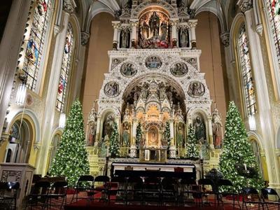 Music of the Baroque will host one of its "Holiday Brass & Choral Concerts" at St. Michael's Church in Old Town Dec. 19. (Candace Jordan photo)