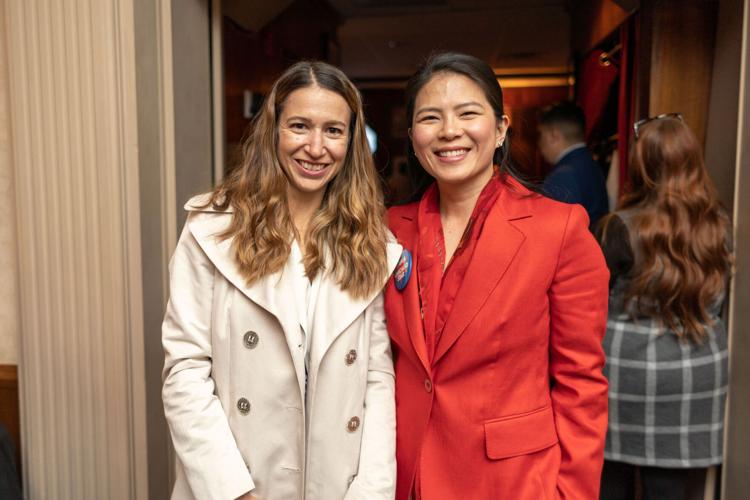 Angela Gagnon and Elaine Hyde.