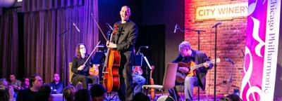 The Chicago Philharmonic Chamber Players at City Winery in February. Photo by Elliot Mandel