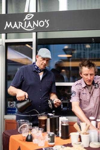 Chicago Star 4th Anniversary- Big Shoulders Coffee, Dave Marsalek and Chef Jaymes Berry.