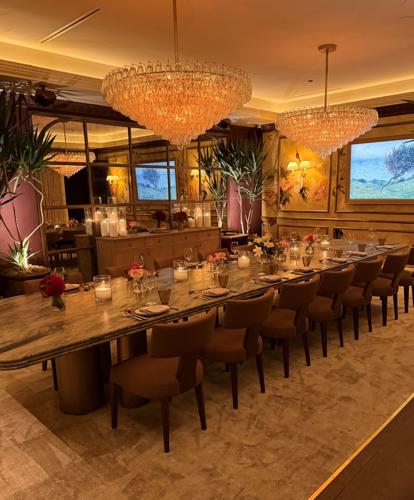 Private dining room. (Candace Jordan photo)