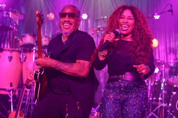 Grammy Award winner Chaka Khan delivered a dynamic performance during the MCA's ArtEdge gala. (Jeremy Lawson photo)