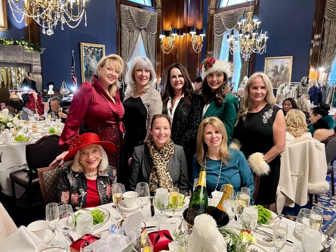 Service Club supporters at Holiday Luncheon benefit.