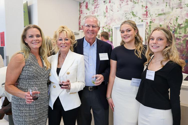 Andrea Parks, Nan and Wayne Kocourek, Sammi Parks and Skylee Parks.