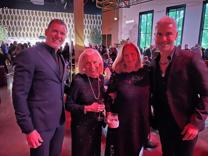 Tom Kehoe, Elizabeth Bertucci, Leslie Hindman and David Murga. (Photo Candace Jordan)