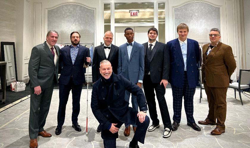 The handsome men of FLAIR! (Photo courtesy of Mark Olley)