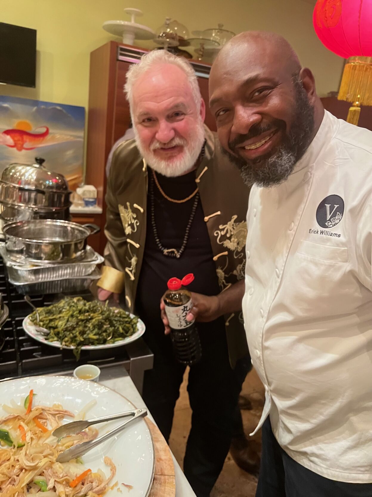 Chefs Art Smith and Erick Williams.