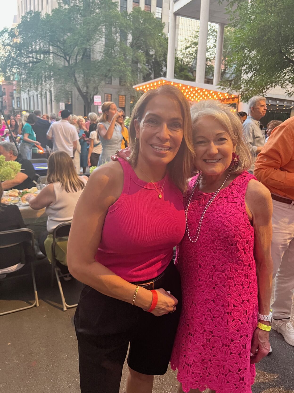 Event co-hosts Cyndy Valazquez and Kimberly Gleeson.