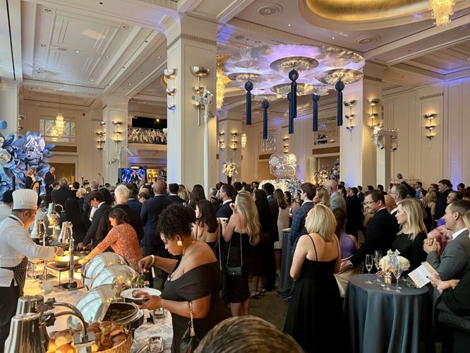 The Peninsula Chicago 25th anniversary crowd.