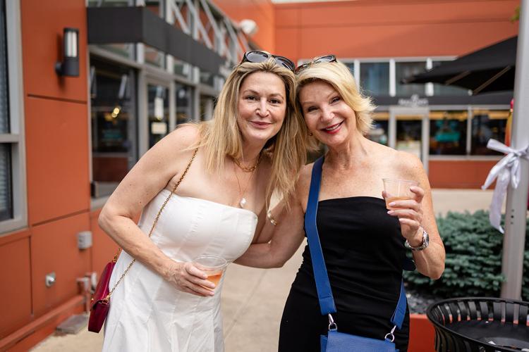 WINGS Program's Tracey Meyer and friend.