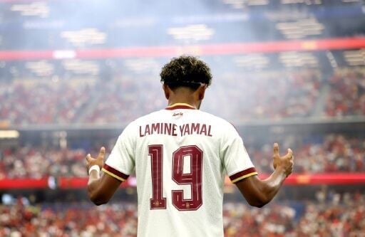 Spain's Lamine Yamal