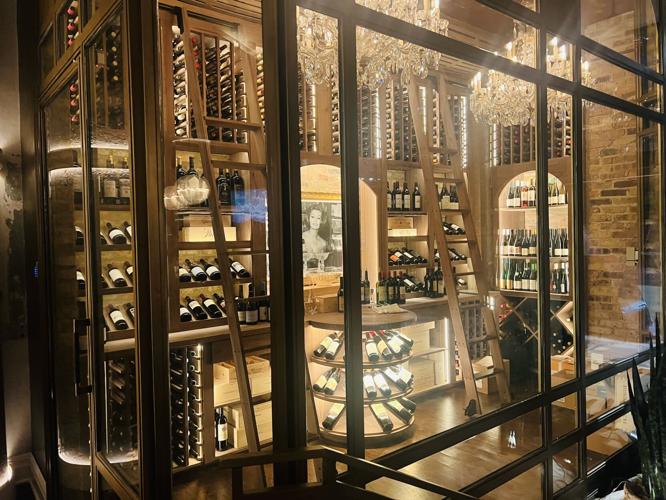 Stocked wine cellar. (Candace Jordan photo)