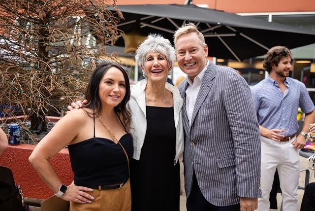 Jennifer Nieves, Cook County Treasurer Maria Pappas and John Robak.