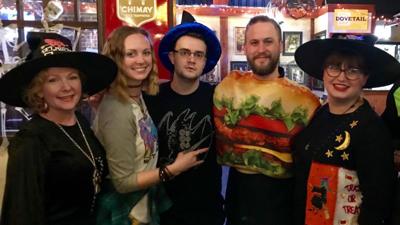 The staff at Monk's Pub