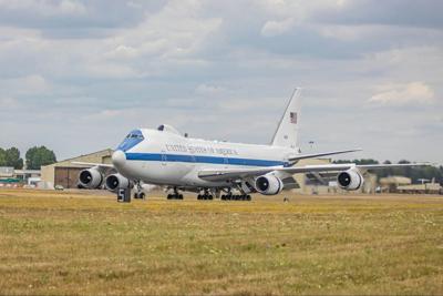 Doomsday plane E‑4B lands near DC amid Trump's Iran strike considerations