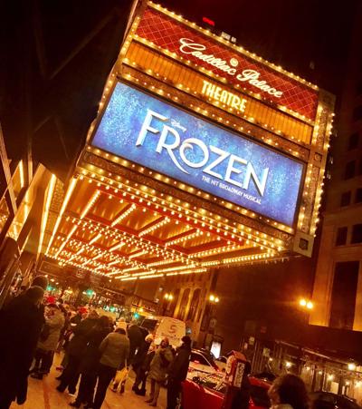 Disney's Frozen opened last night at the Palace Cadillac Theater, now through Jan. 22. Outstanding!