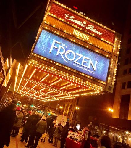 Disney's Frozen opened last night at the Palace Cadillac Theater, now through Jan. 22. Outstanding!