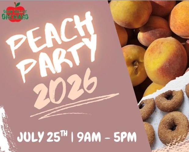 Celebrate summer at Okaw Valley Orchard's Peach Party on July 25.