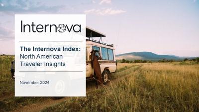 The Internova Index reveals travel trends and insights among North American consumers