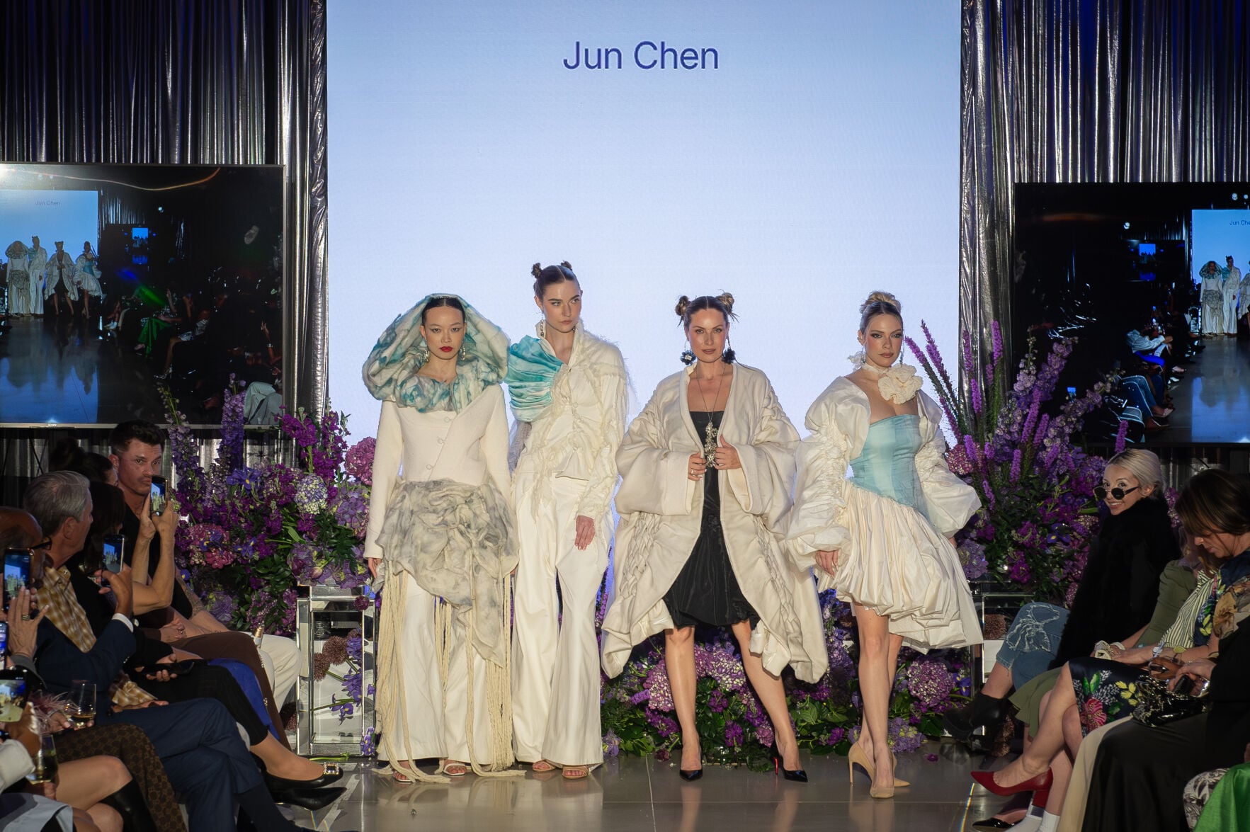 Fashion Innovator Award was presented to designer Jen Chen. (Photo by Phil Farber)