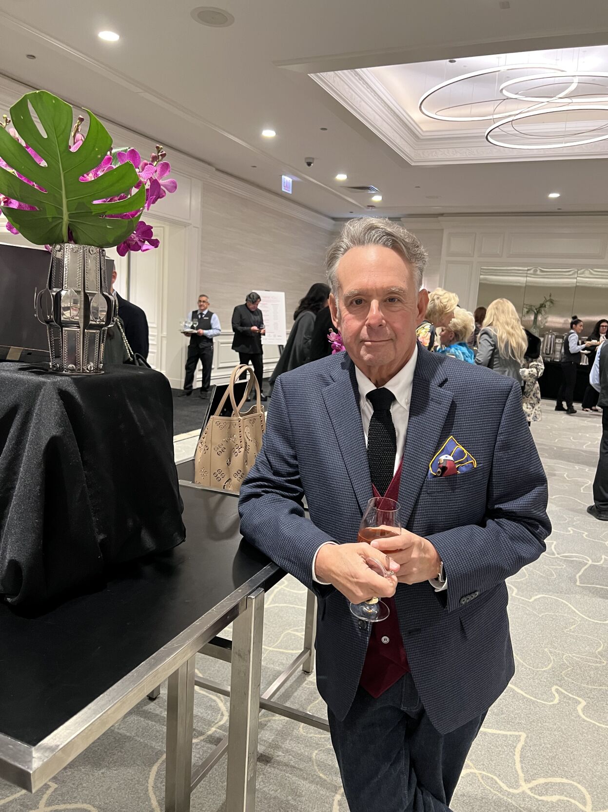Fashion expert/author Steven Stolman. (Photo by Candace Jordan)