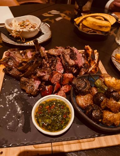 The popular Churrasco, a dish served with table-side preparation. (Photo by Candace Jordan)