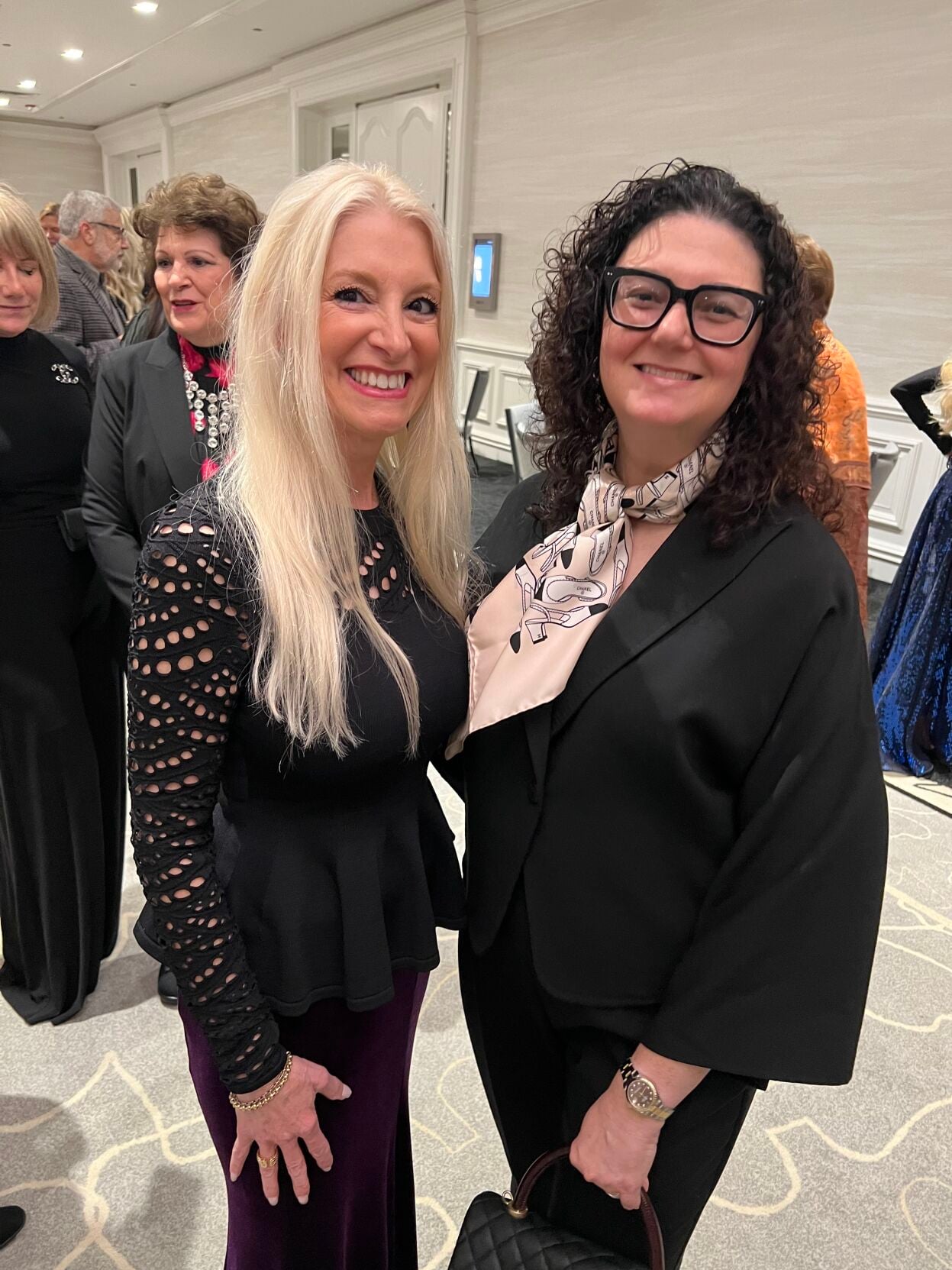 Debi Catenacci and Paula Borg. (Photo by Candace Jordan)