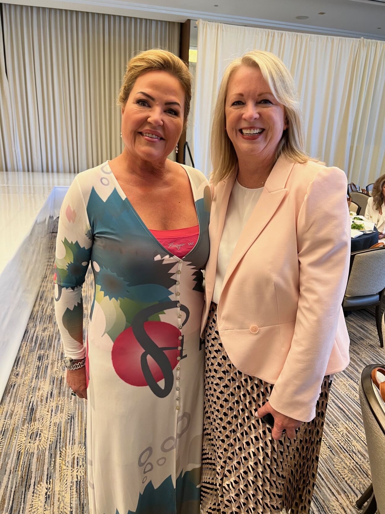 Sally Jo Pfaff and Tina Koegel.