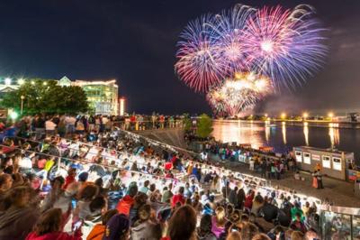 Navy Pier, voted best place in the country to watch fireworks! (Photo by Nick Uliveri Photography)