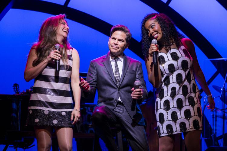 The hit musical revue "Going Bacharach" arrives at Chicago’s Apollo Theater April 21 through May 17. (L to R, Hilary Kole, John Pagano and Ta-Tynisa Wilson. Photo by Russ Rowland)