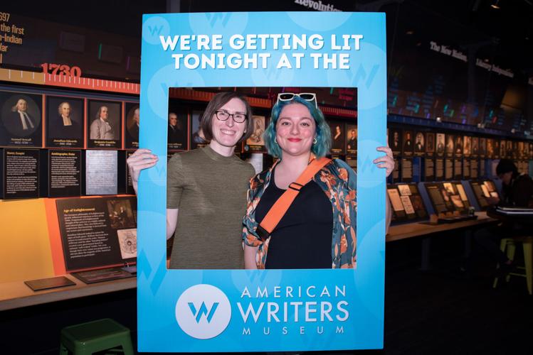 get lit golf event American writers museum