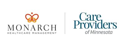 Monarch Healthcare Management LLC and Care Providers of Minnesota logos